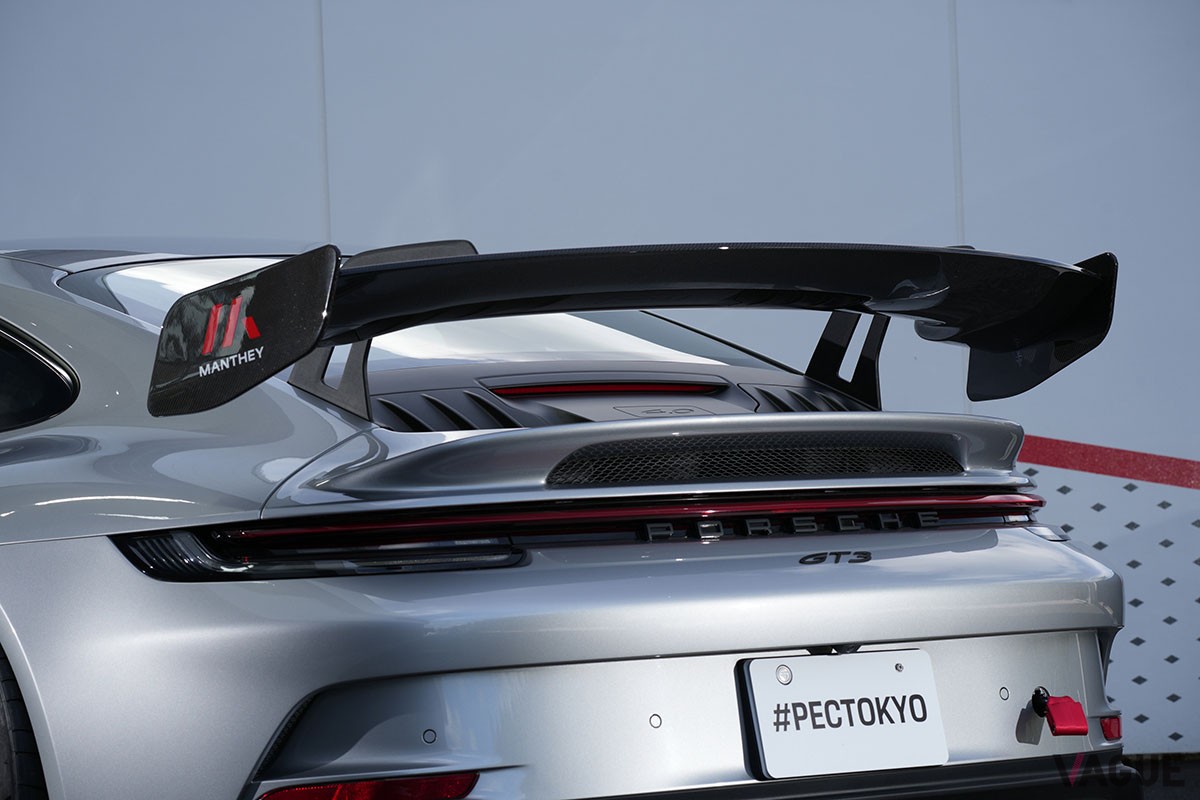 「ポルシェマンタイパフォーマンスキット」を装着した「911 GT3」