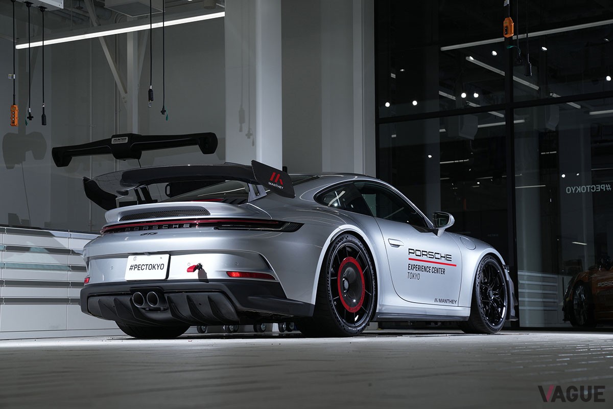 「ポルシェマンタイパフォーマンスキット」を装着した「911 GT3」