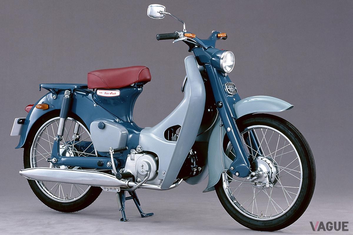 1958年8月に誕生したホンダ「スーパーカブC100」
