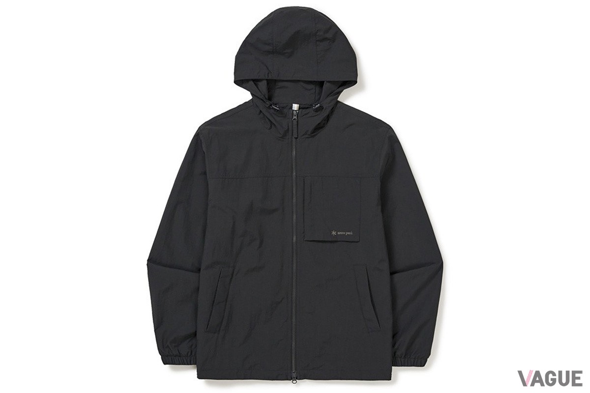 Cample Pocket Windbreaker「ダークチャコール」
