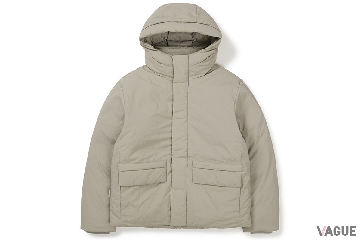 City Camper Hood Heavy Down Jacket「ベージュグレー」