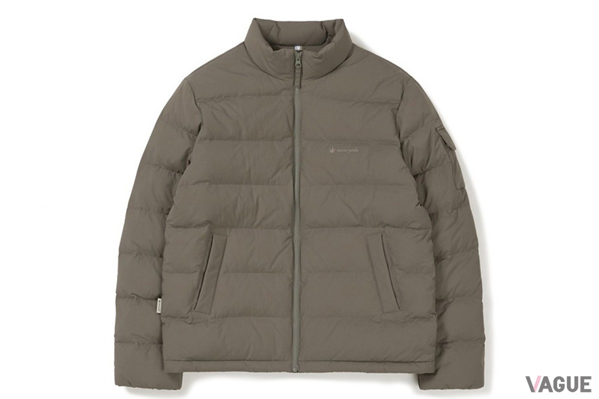 Stand Neck Lightweight Down Jacket「ダークカーキ」