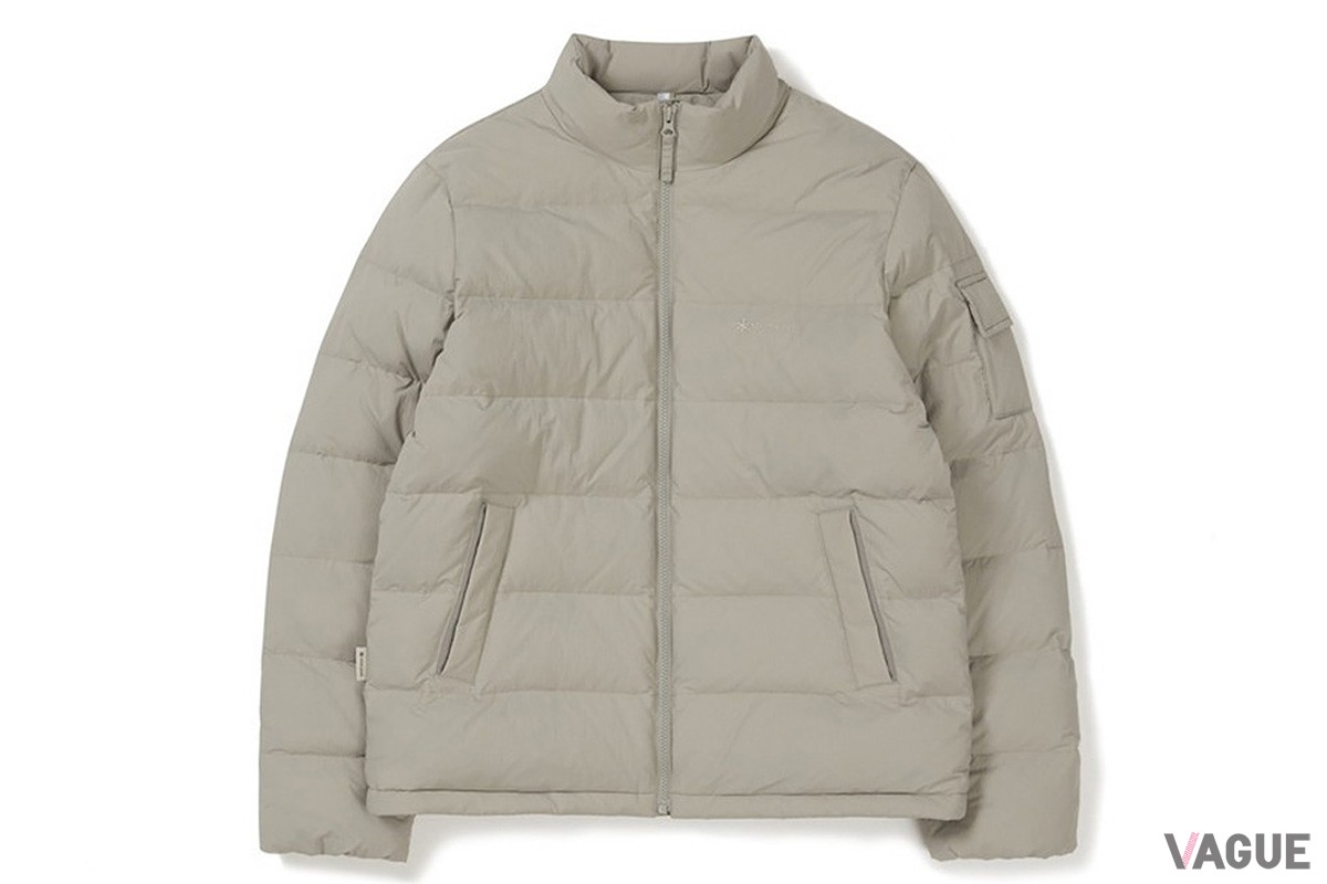 Stand Neck Lightweight Down Jacket「フォググレー」