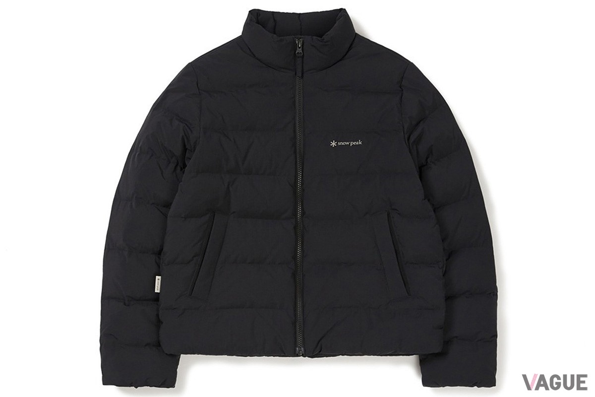 Stand Neck Women‘s Lightweight Down「ブラック」