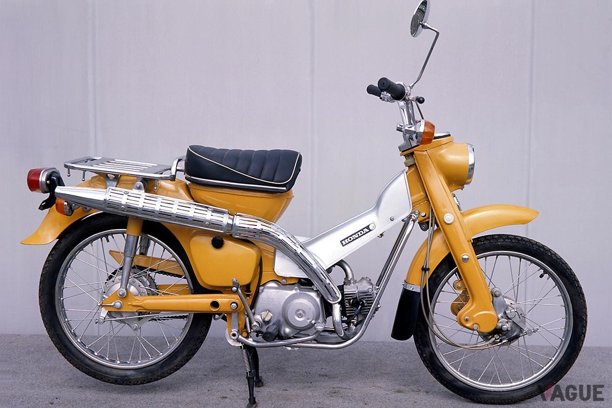 1968年8月に登場したホンダ「ハンターカブCT50」