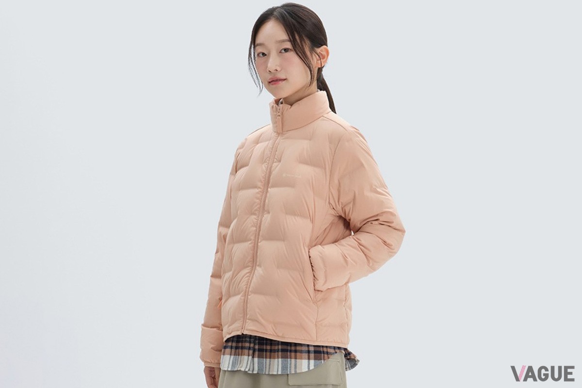 Welding Women‘s Stand Neck Down「ピンク」