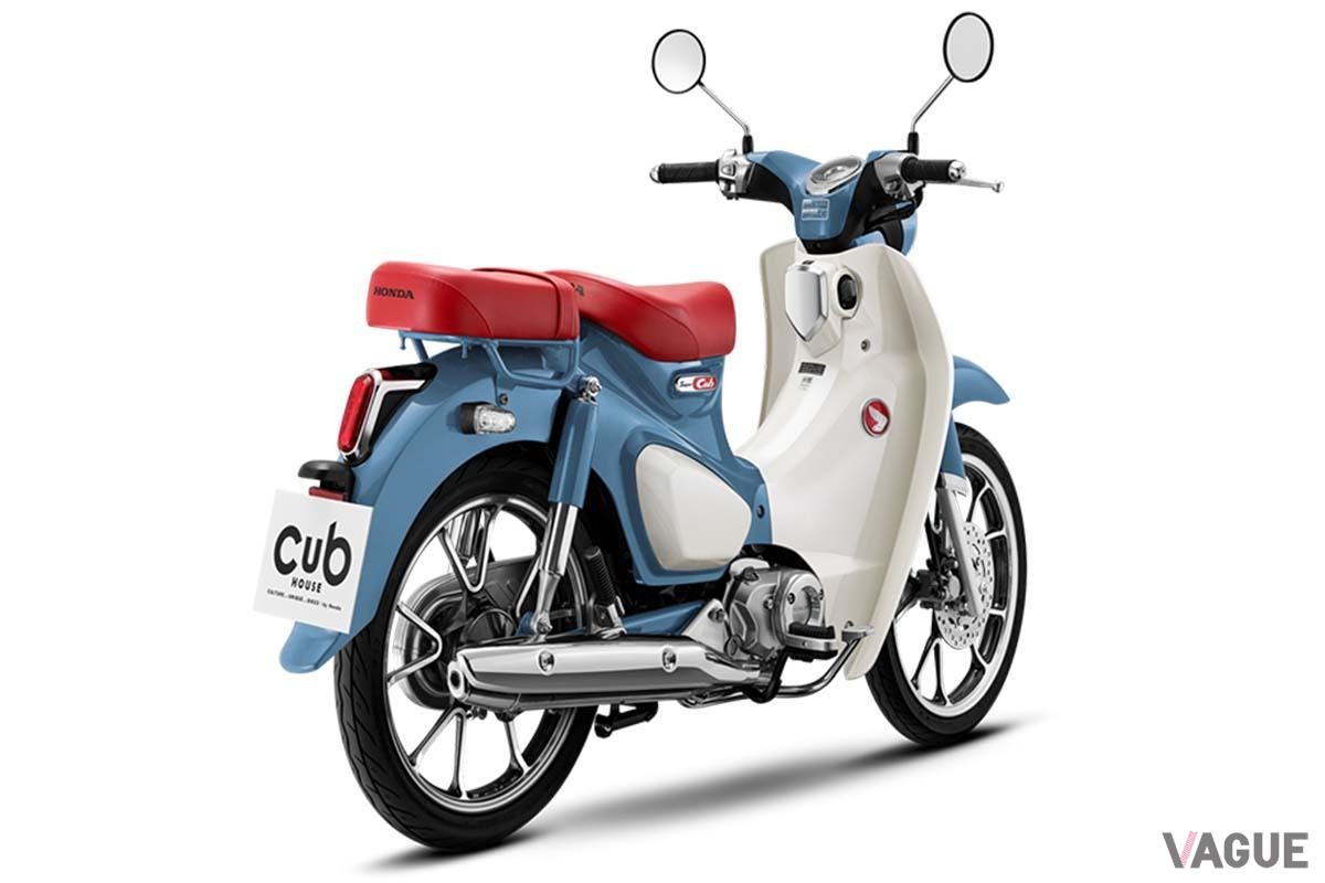 2018年6月に発売されたホンダ「スーパーカブC125」。1958年登場の初代スーパーカブをオマージュしたモデルだ