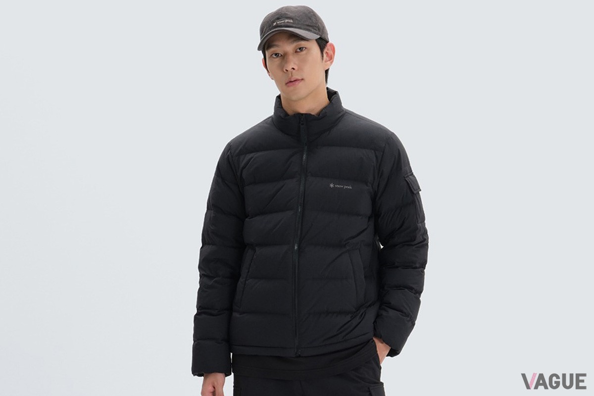 Stand Neck Lightweight Down Jacket「ブラック」