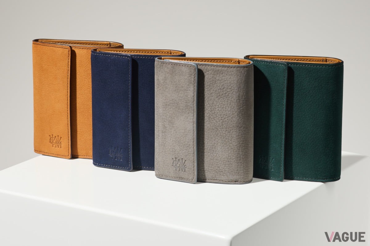 質感にこだわり抜いたグッドオールドコレクションから３つ折り財布が新登場