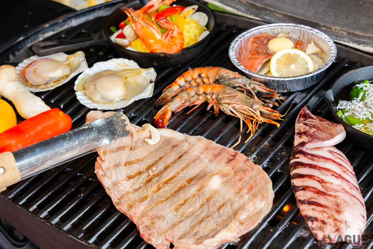 スタンダードグランピングBBQ　イメージ