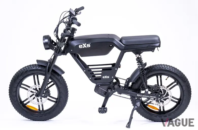 ストリートバイク風のスタイリッシュなデザインと、安全性・快適性を両立した機能が特徴