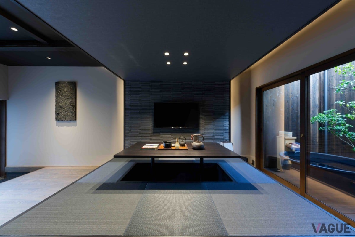 大工・左官・和紙・建具・家具・庭・簾など京都の職人と組みながら作り上げた