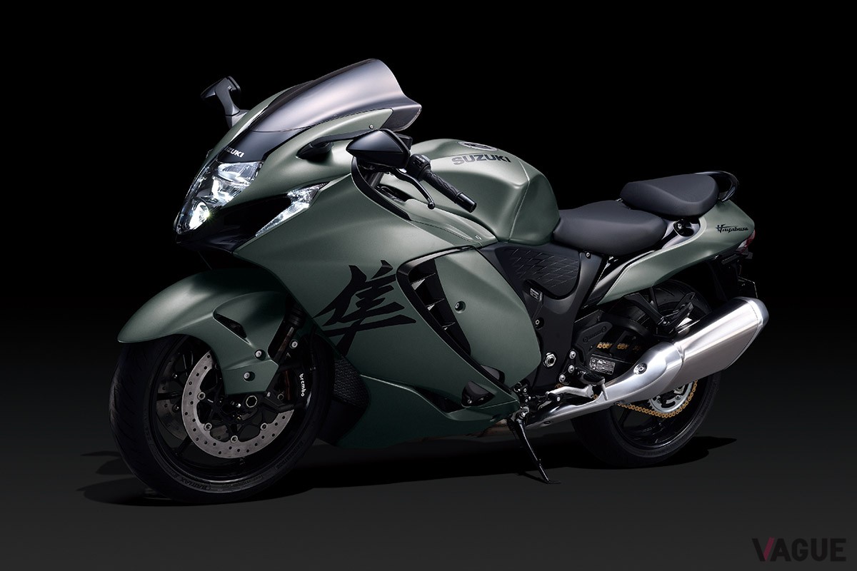 車体色を一新したスズキのフラッグシップ「Hayabusa」の2025年モデルは