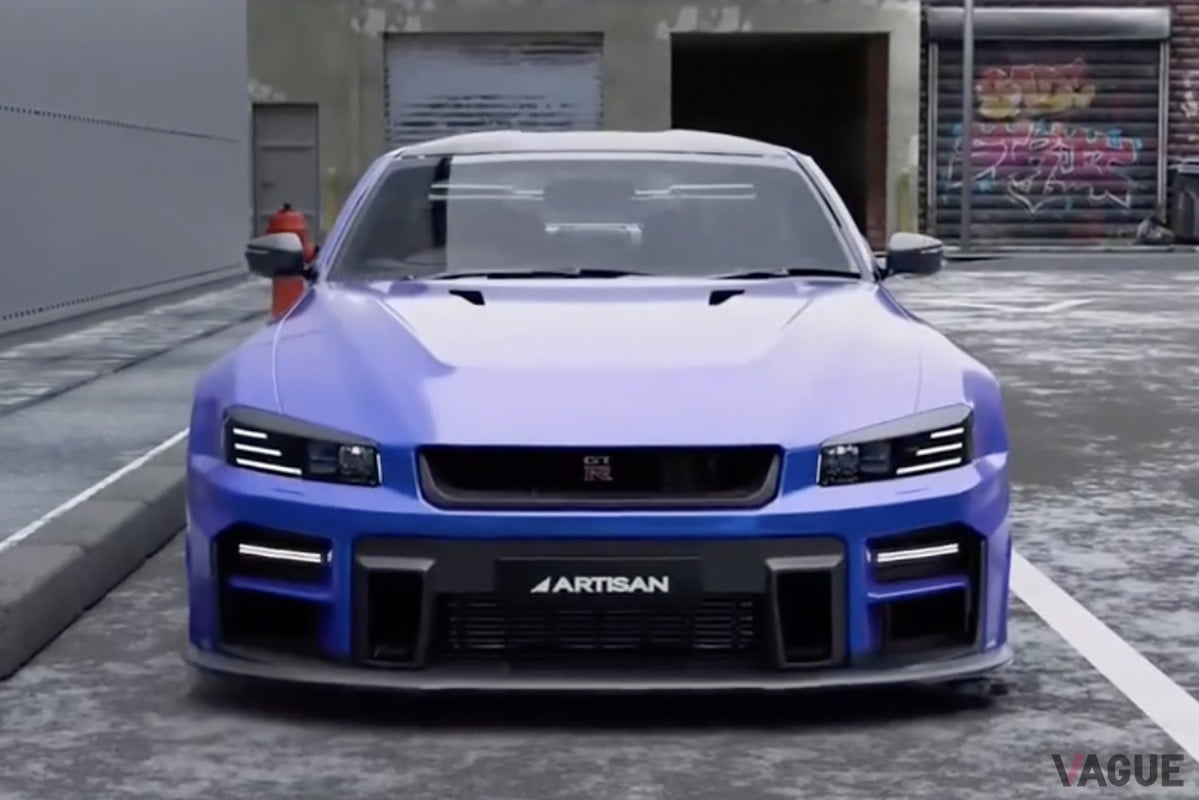 R36スカイラインGT-R」プロトタイプの製作は順調!? R34のような
