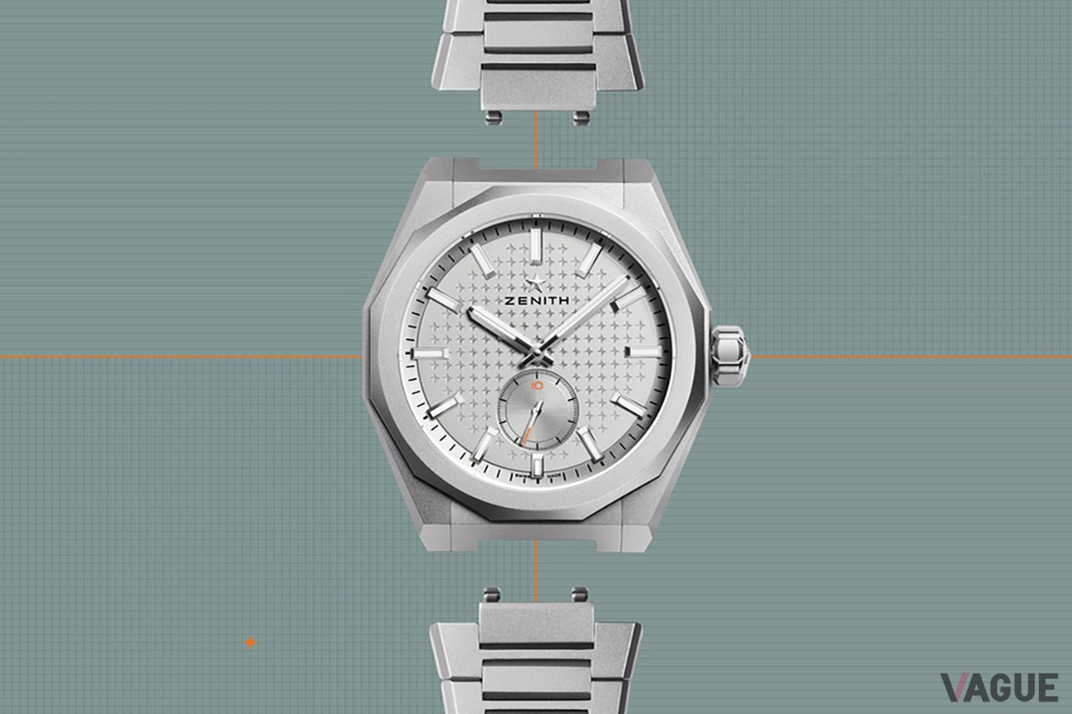 スチールケースは交換可能な一体型スチールブレスレットと合わせて、全体にマットなサンドブラスト仕上げ
