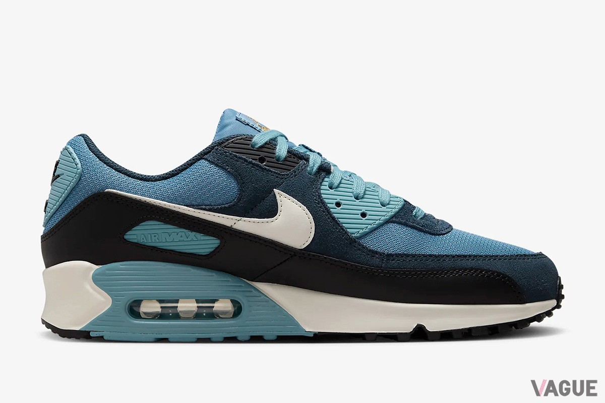さわやかなブルー系の新色が加わったナイキ「エア マックス 90 プレミアム」