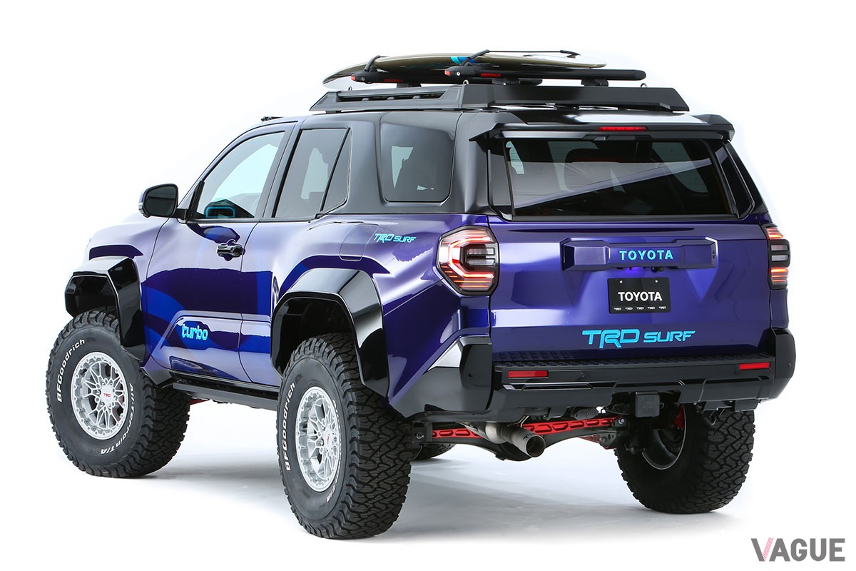 「SEMAショー2024」に出展された北米トヨタのコンセプトカー「4ランナー TRD サーフコンセプト」