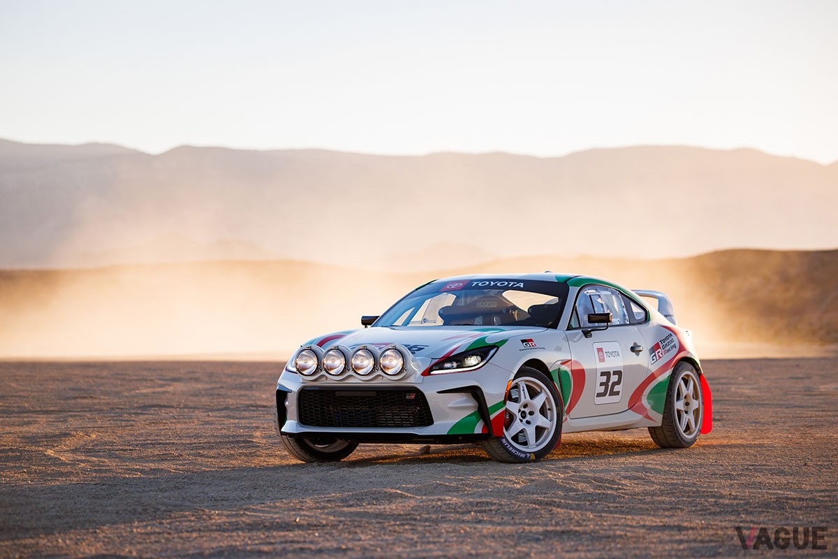 北米トヨタが「SEMAショー2024」で実車を公開した「GR86ラリー レガシー コンセプト」