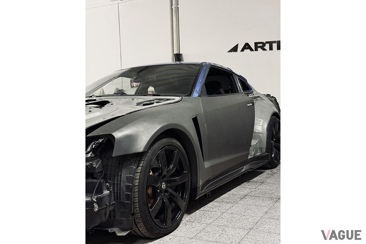 実車化へ向けてのモディファイ作業が進む「アルティザンGT-R」