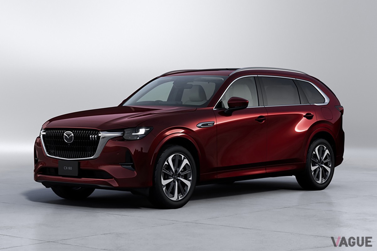 「日本カー・オブ・ザ・イヤー2024-2025」の“10ベストカー”に選出されたマツダ「CX-80」