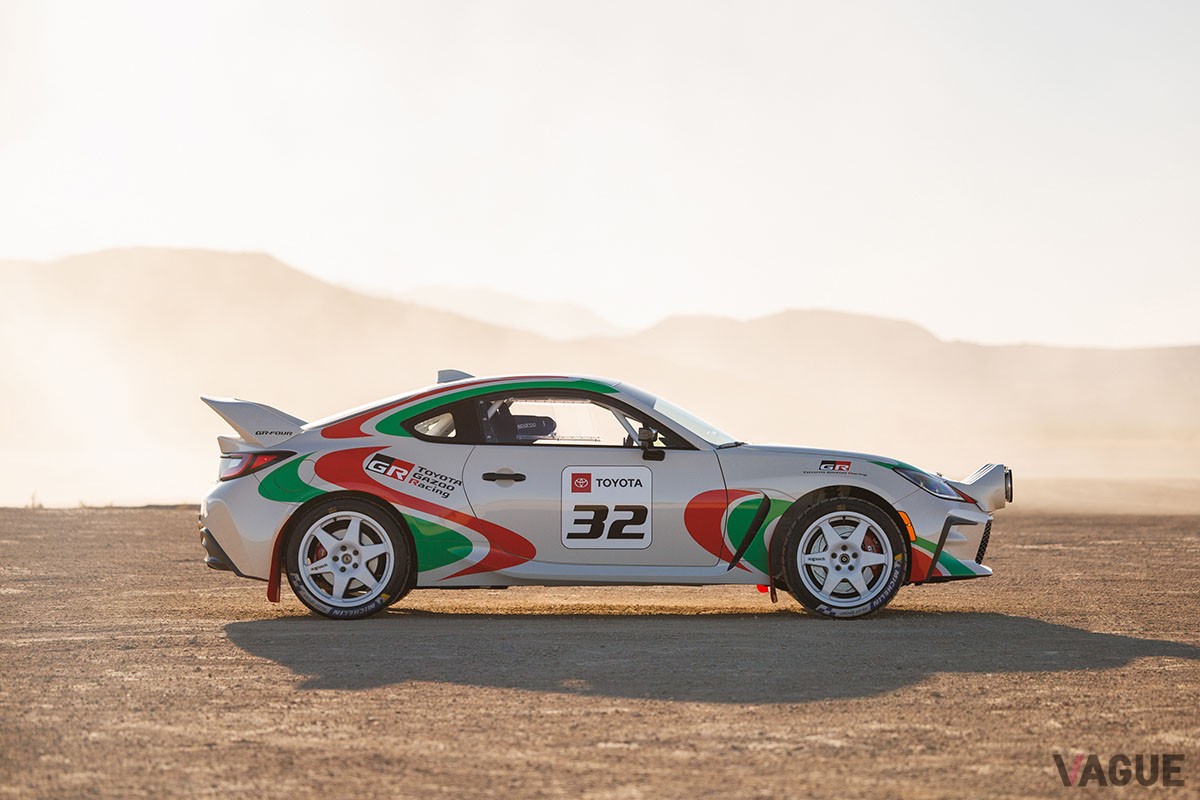 北米トヨタが「SEMAショー2024」で実車を公開した「GR86ラリー レガシー コンセプト」