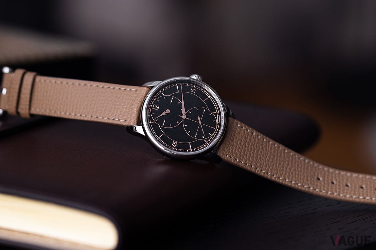 1930年代のアール・デコ期を象徴するセクターダイアル