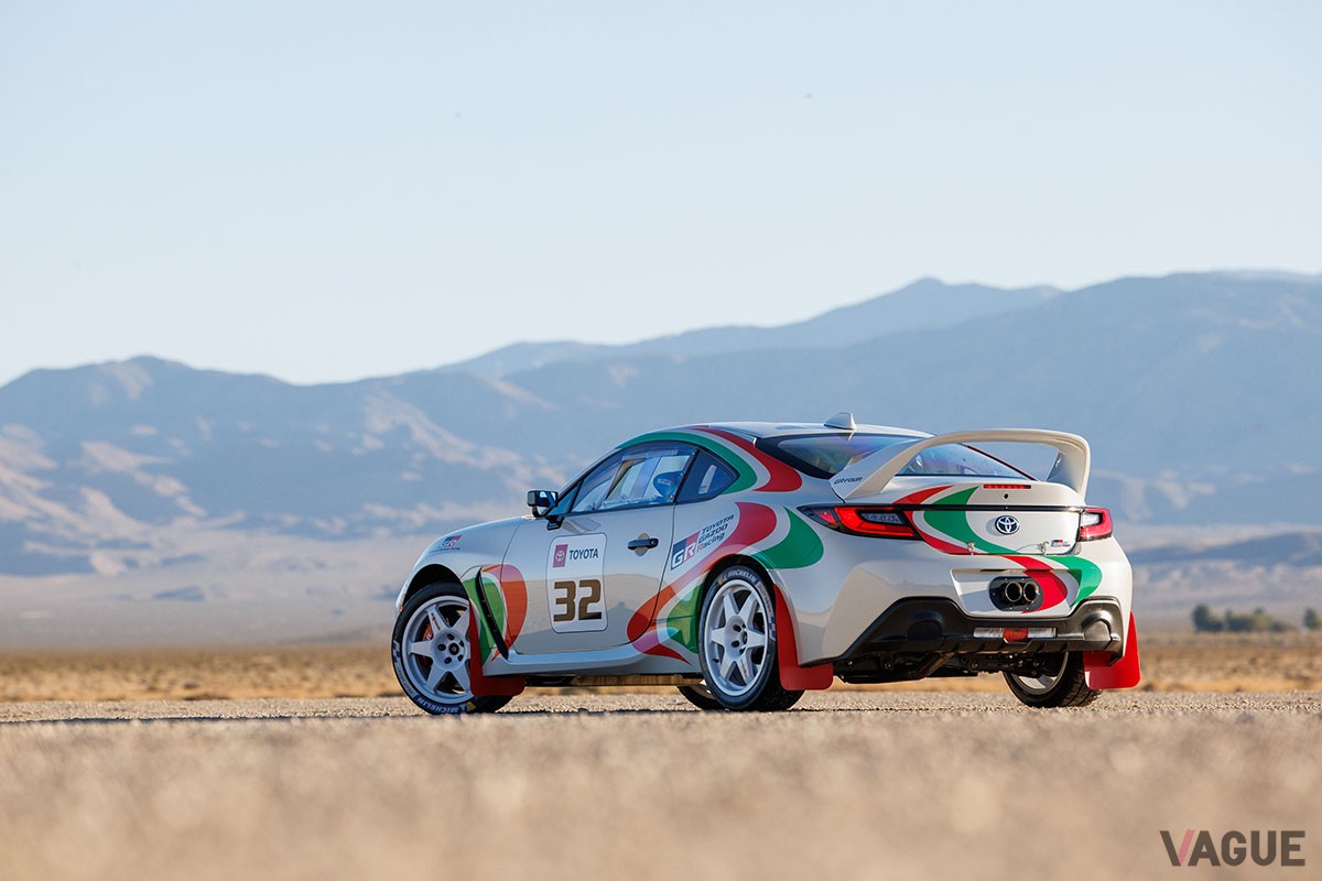北米トヨタが「SEMAショー2024」で実車を公開した「GR86ラリー レガシー コンセプト」