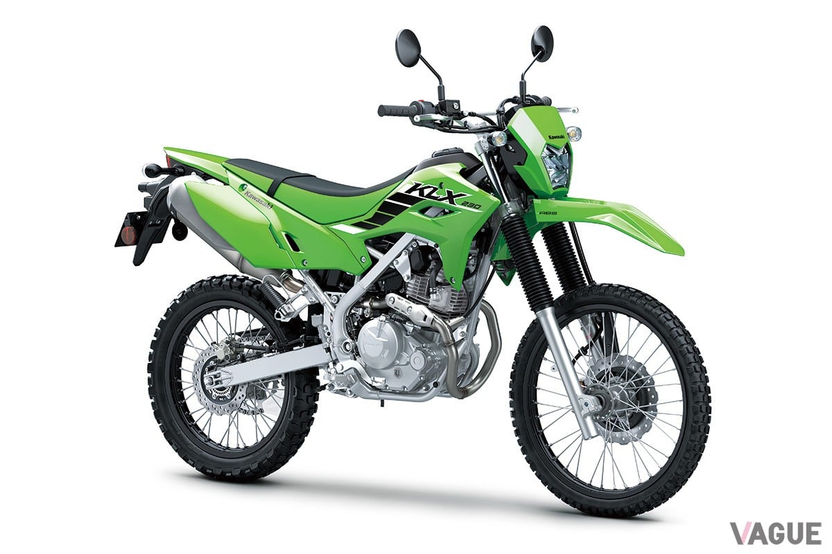 2024年11月27日に発売されるカワサキの新しいオフロードバイク「KLX230」シリーズ