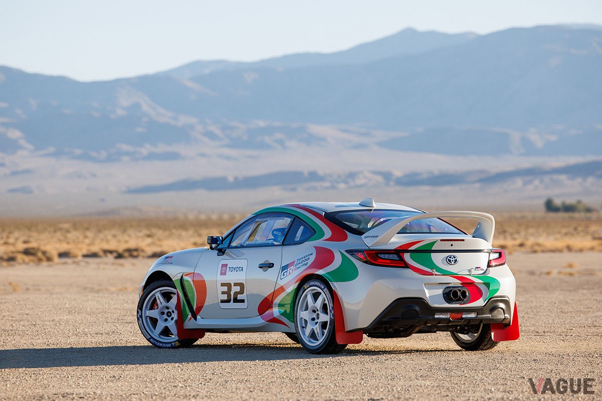 北米トヨタが「SEMAショー2024」で実車を公開した「GR86ラリー レガシー コンセプト」