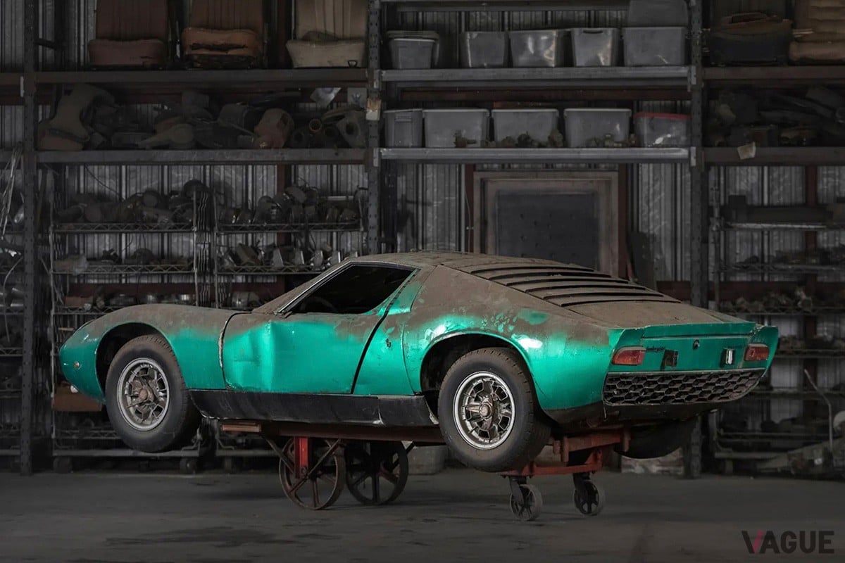 1968年式のランボルギーニ「ミウラ P400」（C）RM Sotheby’s