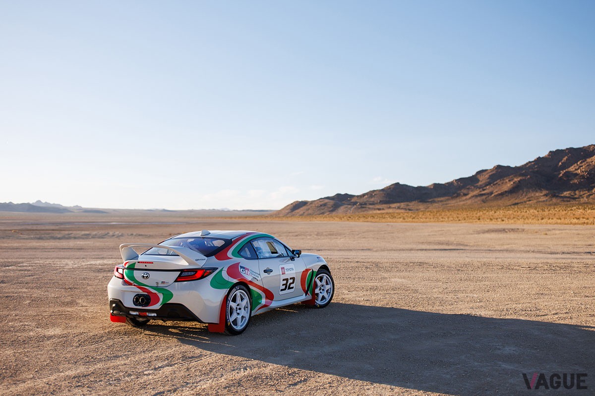 北米トヨタが「SEMAショー2024」で実車を公開した「GR86ラリー レガシー コンセプト」