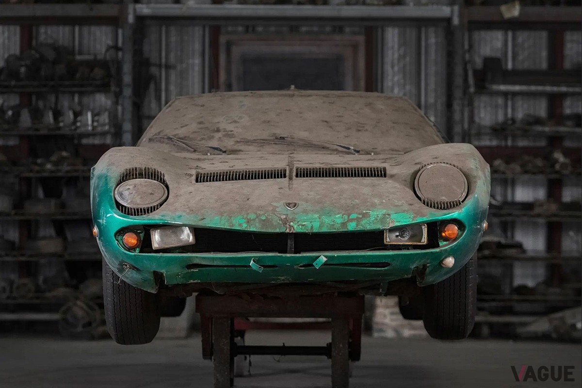 1968年式のランボルギーニ「ミウラ P400」。RMサザビーズが“本物”とのお墨つきを与えた1台（C）RM Sotheby’s