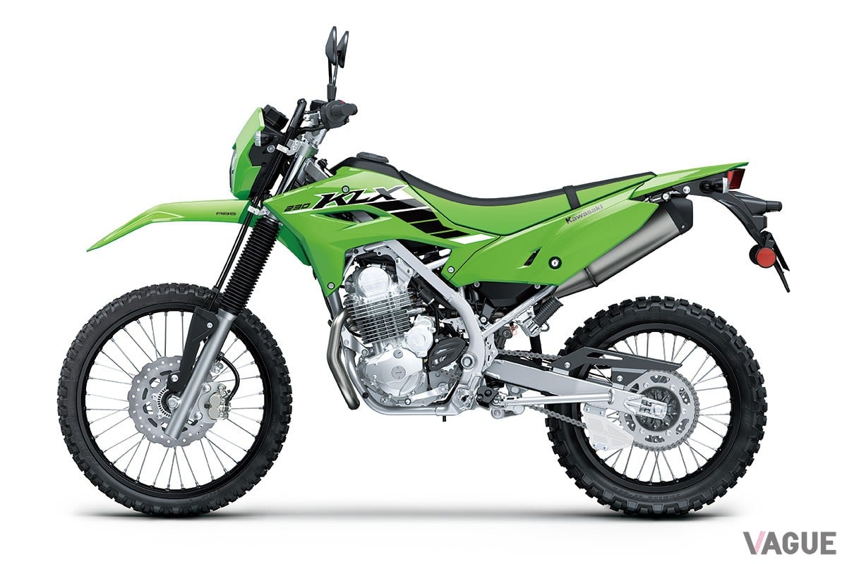 2024年11月27日に発売されるカワサキの新しいオフロードバイク「KLX230」シリーズ