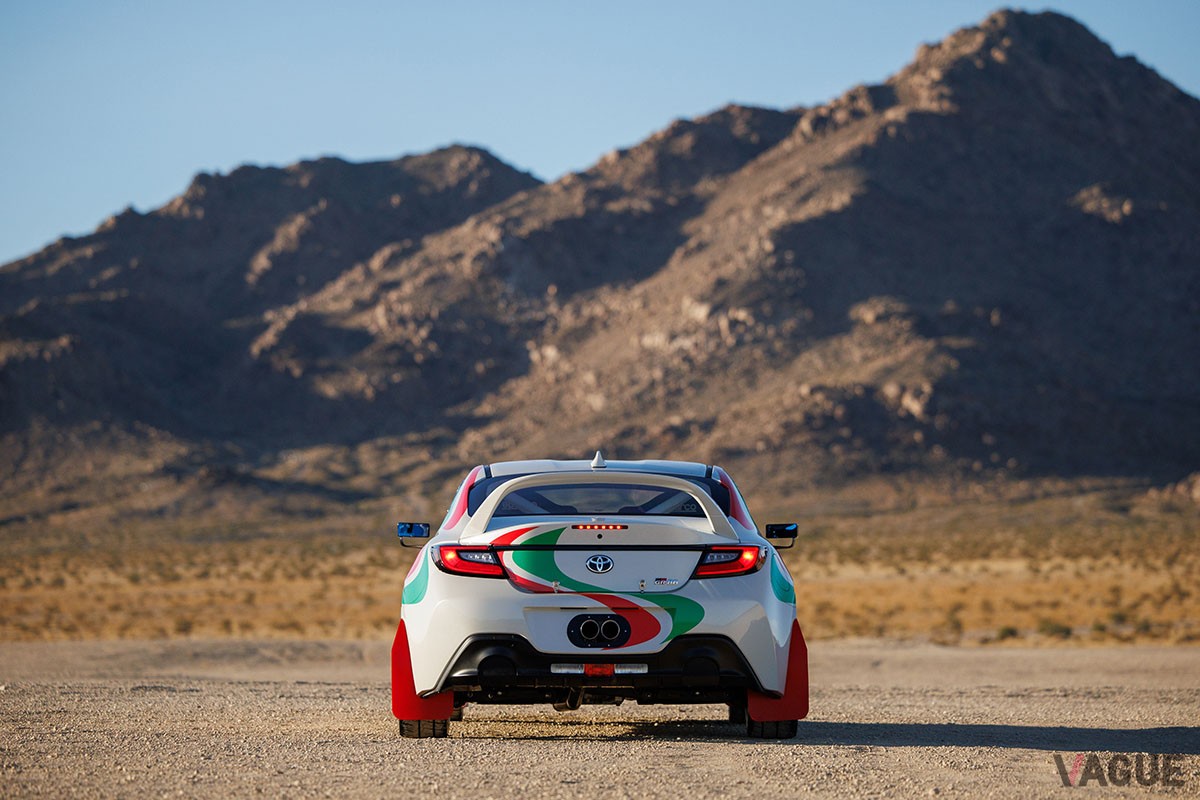 北米トヨタが「SEMAショー2024」で実車を公開した「GR86ラリー レガシー コンセプト」