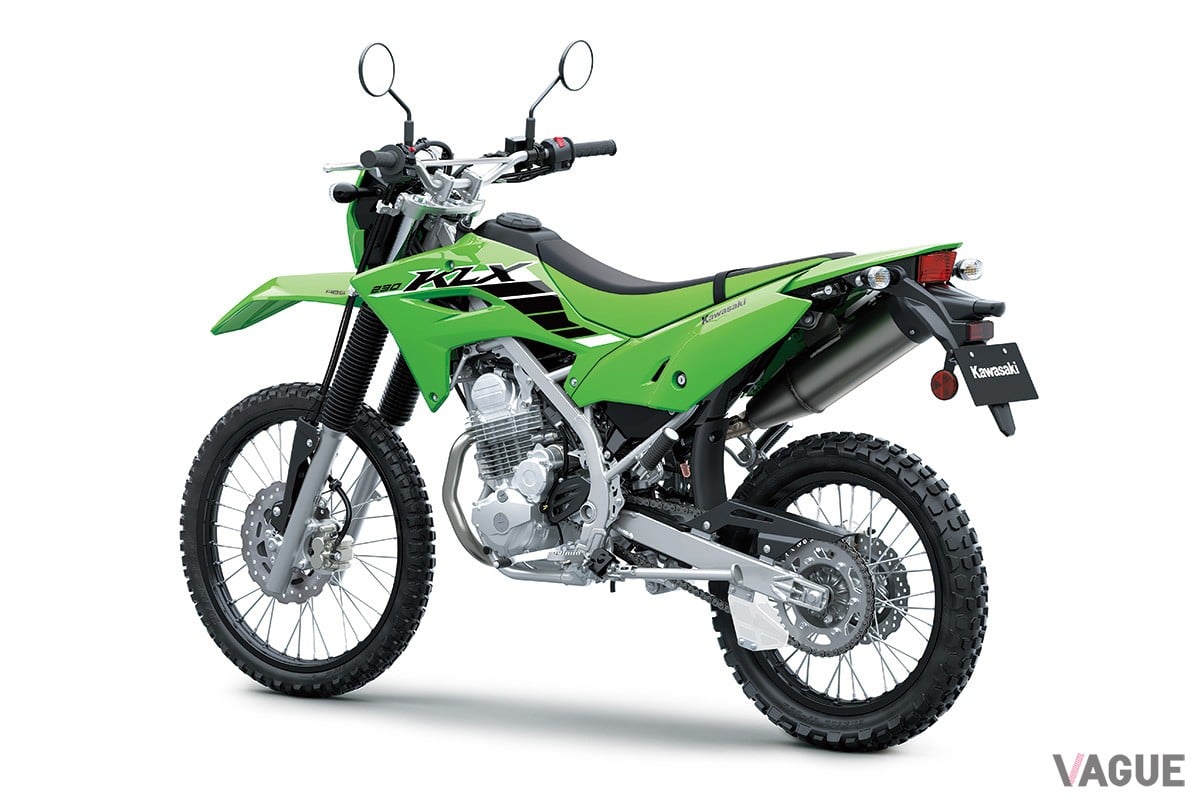 2024年11月27日に発売されるカワサキの新しいオフロードバイク「KLX230」シリーズ