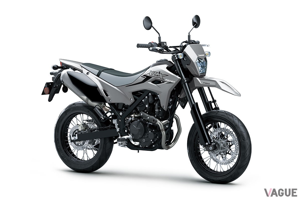 2025年1月13日に発売されることが決定したカワサキの新世代“スーパーモト”「KLX230SM」