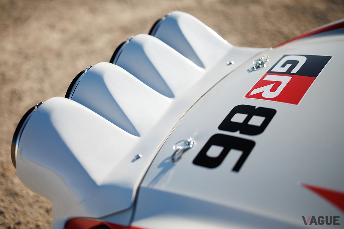 北米トヨタが「SEMAショー2024」で実車を公開した「GR86ラリー レガシー コンセプト」
