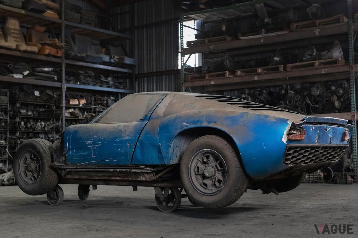 1969年式のランボルギーニ「ミウラ P400S」（C）RM Sotheby’s
