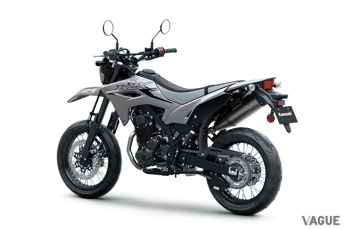 2025年1月13日に発売されることが決定したカワサキの新世代“スーパーモト”「KLX230SM」