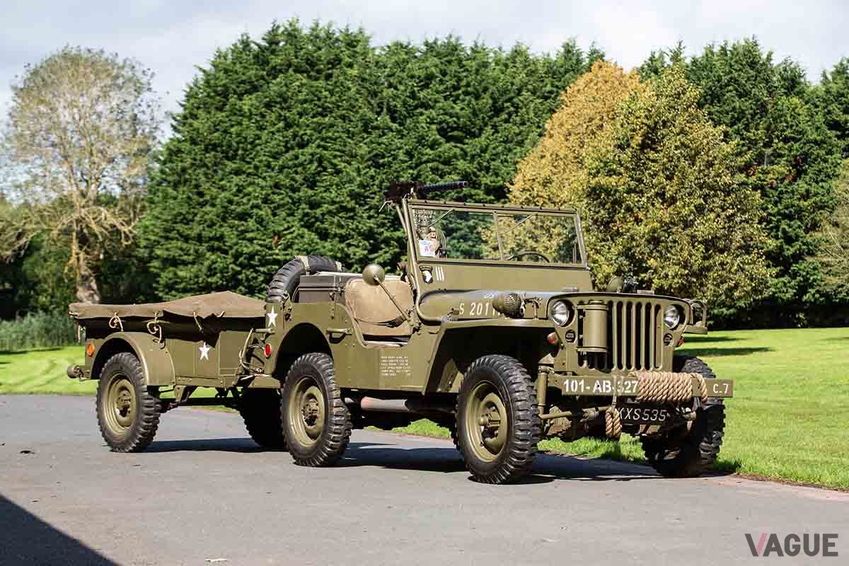 オークションに登場した1942年製フォード「GPW」Tom Gidden (c)2024 Courtesy of RM Sotheby's