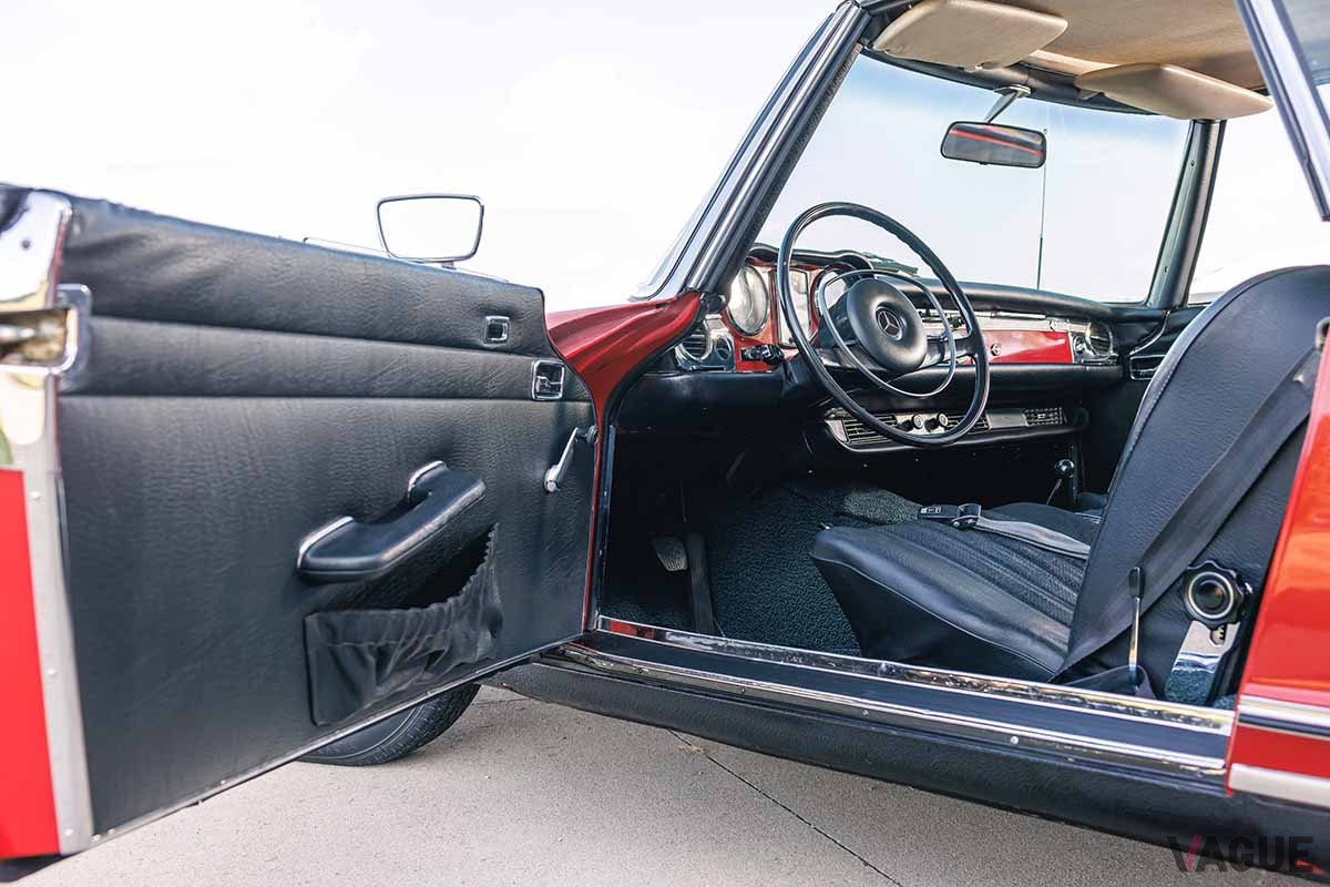 オークションに出品された1968年式メルセデス・ベンツ「280SLパゴダ」Theodore W.Pieper(c)2024 Courtesy of RM Sotheby's