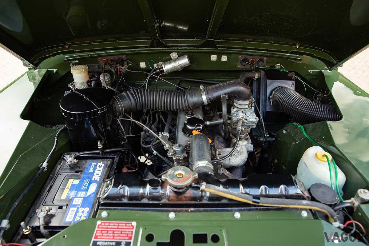 オークションに出品された1978年式ランドローバー シリーズ III「ロイヤル レビュー」Tom Gidden (c)2024 Courtesy of RM Sotheby's