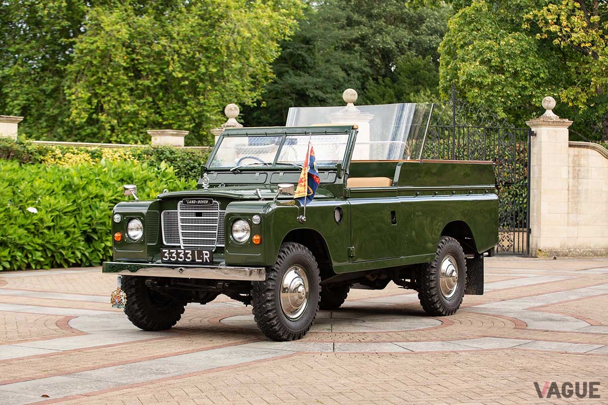 オークションに出品された1978年式ランドローバー シリーズ III「ロイヤル レビュー」Tom Gidden (c)2024 Courtesy of RM Sotheby's