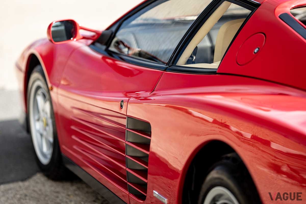 オークションに登場した1990年式フェラーリ「テスタロッサ」Neil Fraser(c)Courtesy of RM Sotheby's