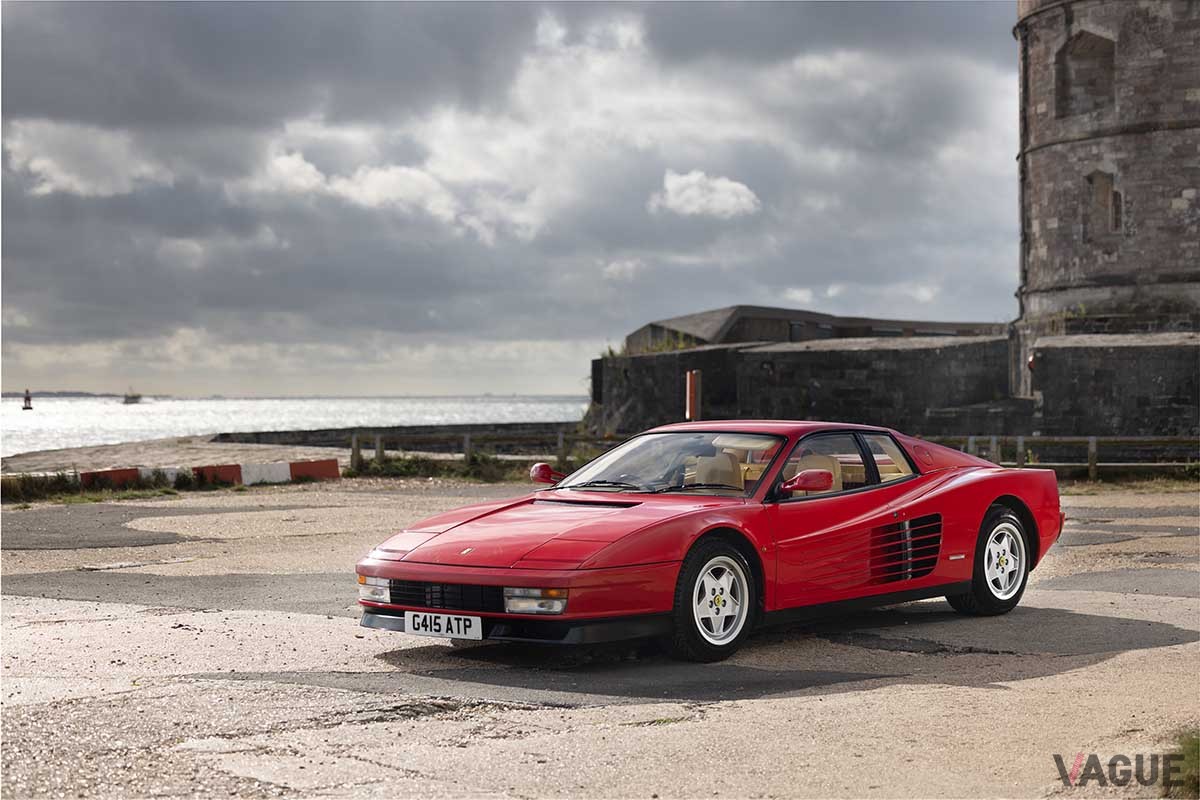 オークションに登場した1990年式フェラーリ「テスタロッサ」Neil Fraser(c)Courtesy of RM Sotheby's