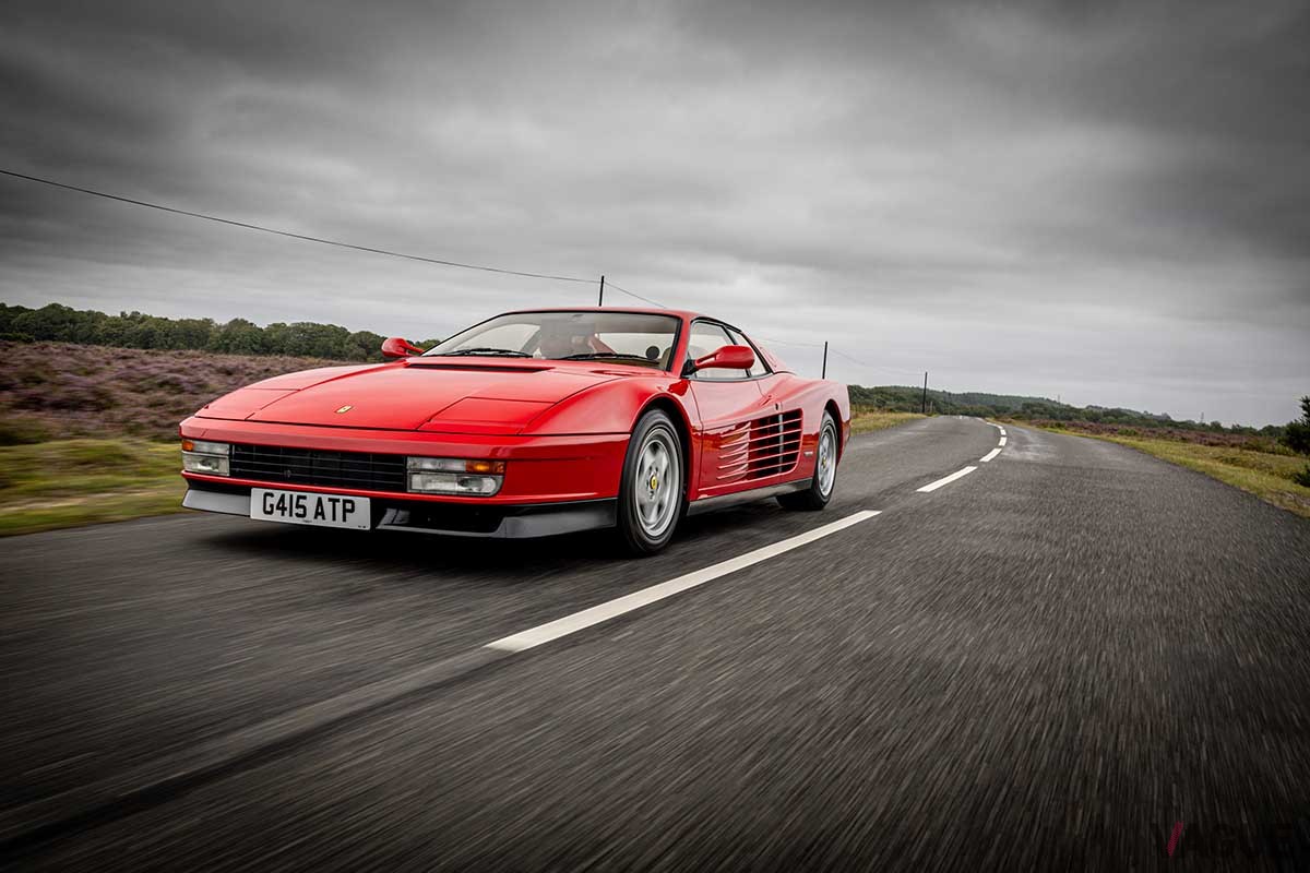 オークションに登場した1990年式フェラーリ「テスタロッサ」Neil Fraser(c)Courtesy of RM Sotheby's