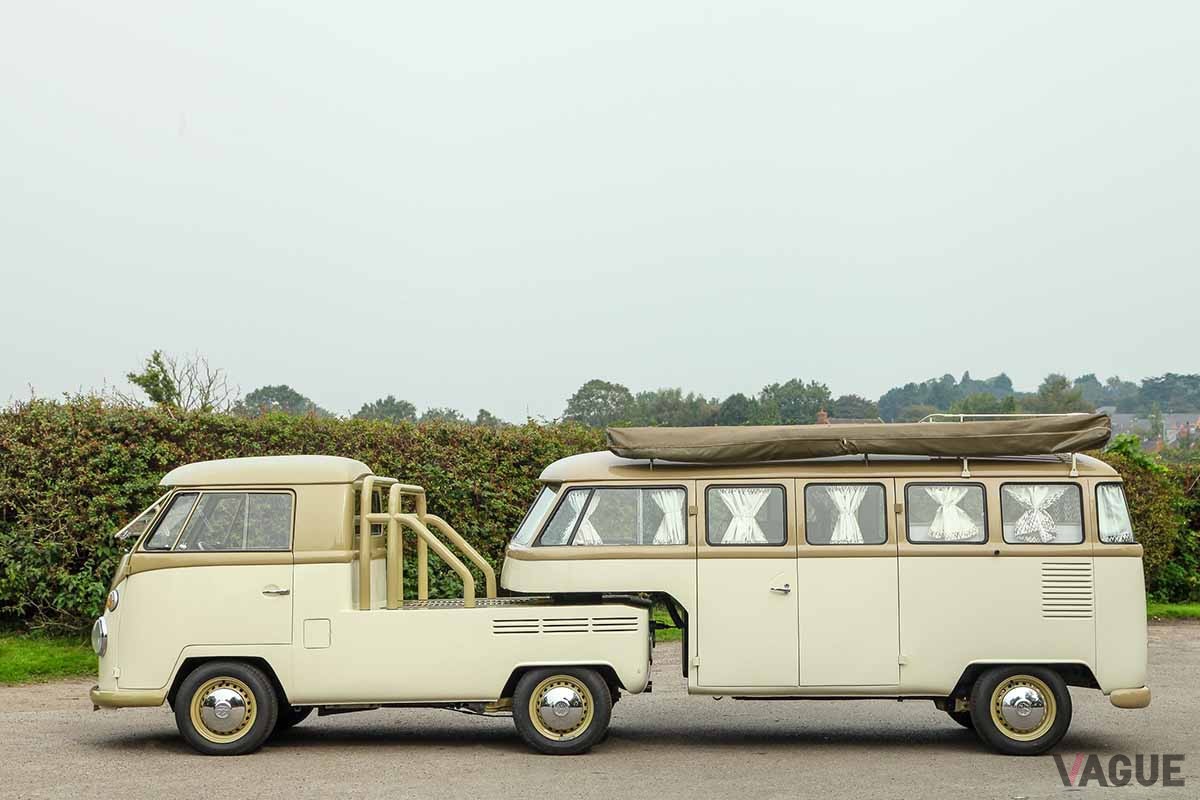 オークションに出品された1963年製VW「タイプ2」ベースのカスタム・キャンピングカー
