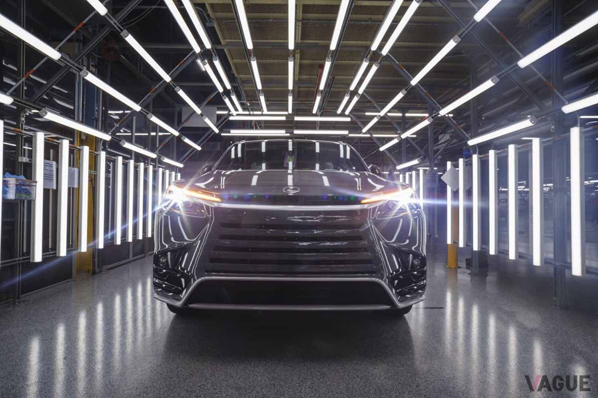 米国インディアナ州にあるTMMIで生産が開始されたレクサス新型「TX」