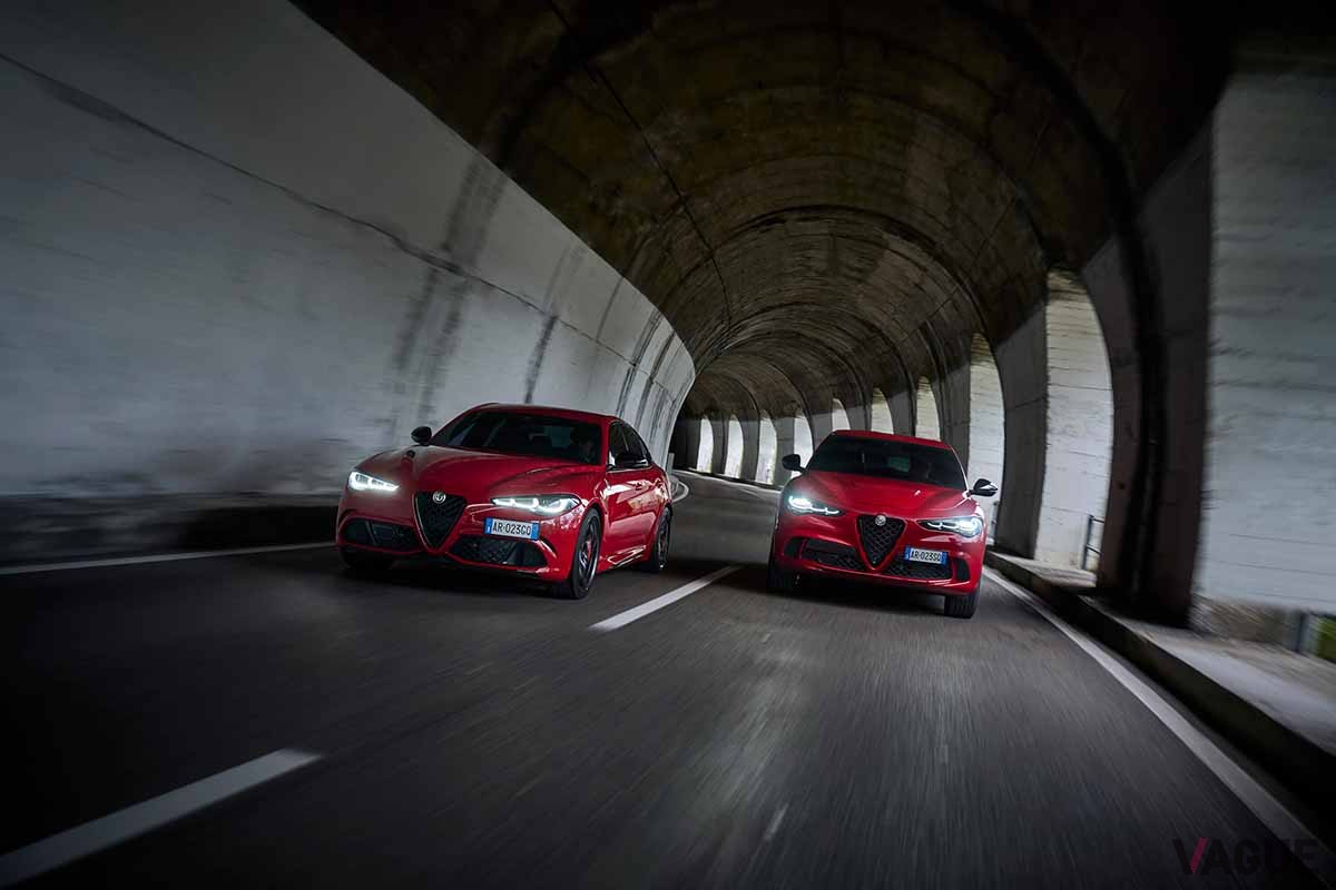 アルファ ロメオ改良新型「ステルヴィオ クアドリフォリオ」と「ジュリア クアドリフォリオ」