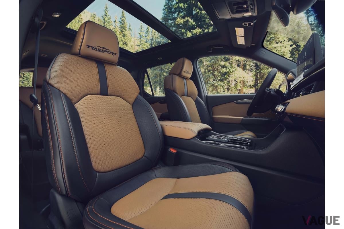 2026年モデルとして発表された4代目の新型「パスポート」のシート